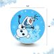 Handmade Pine Wood Olaf Themed Knob for Kids Furniture
